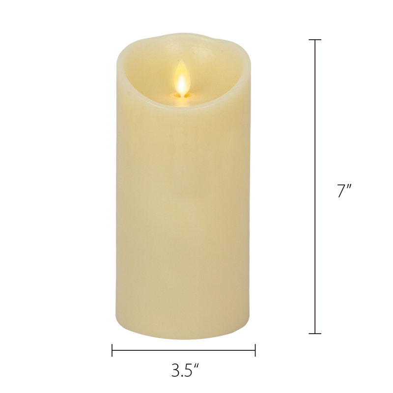 Luminara Vanilla Honey Scented Flameless Candle & Reviews Wayfair